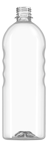 50 Botellas Pet De 1 Litro Con Tapa Disc Top Natural