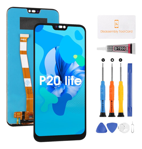 Para Huawei P20 Lite Lcd Pantalla Táctil Display Touch