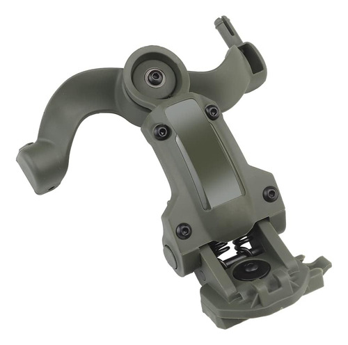Adaptador De Riel De Casco De Rotación Múltiple Gydehutj El