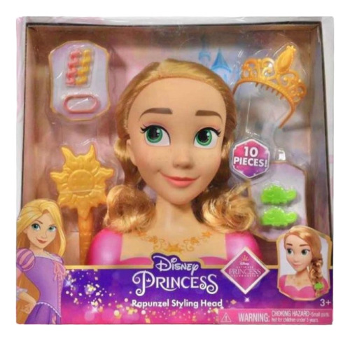 Rapunzel Cabeza De Estilo Para Pinados Princess 516k