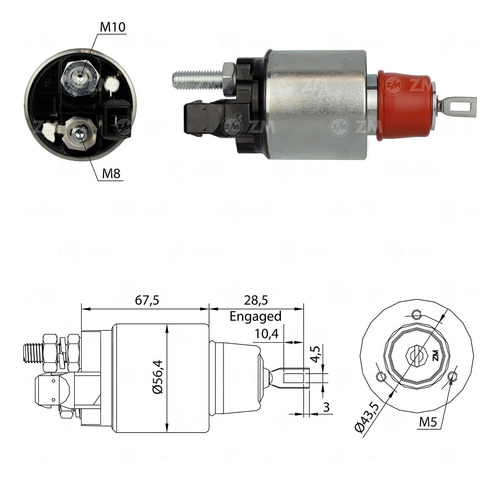 Automatico Arranque Ford Cargo 815 / 1621 / 1721, Volkswagen