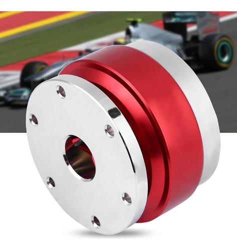 Volante Universal Rojo 12# Red Car Quick Release Hub