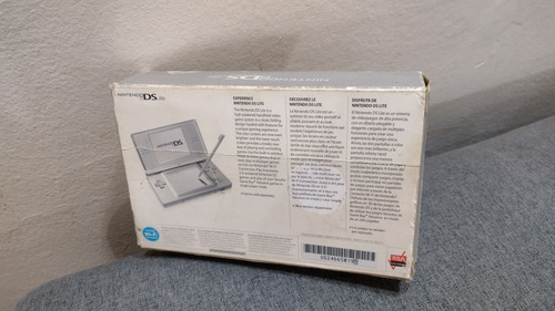 Imagen 2 de 6 de Caja Vacía De Consola Nintendo Ds Lite Gris