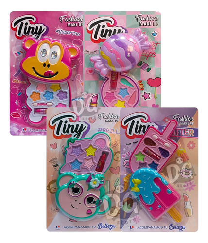 Set De Maquillaje En Blister Tiny Fashion Beauty Infantil