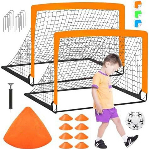 Portería De Fútbol Para Niños Para El Patio Trasero, Red