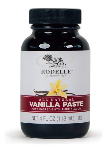 Extracto De Vainilla Puro Rodelle Pasta 118 Ml 