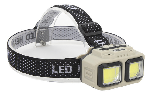 Faro Led Recargable Con Sensor De Movimiento, Carga Usb