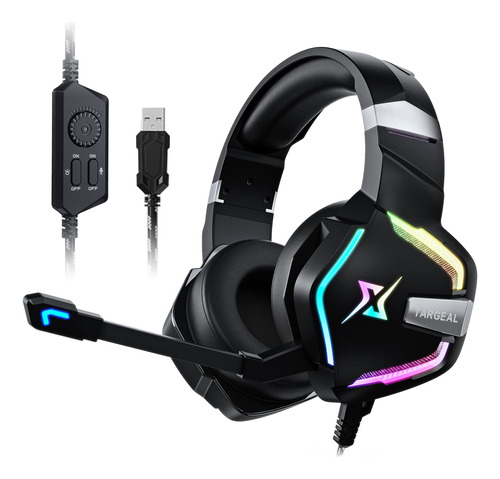 Targeal Auriculares Para Juegos Con Micrfono Para Pc, Ps5, P