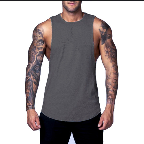 Camisillas Esqueletos Entrenar Gym Hombre Gimnasio Fittnes