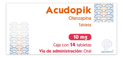 Acudopik Tabletas 10 Mg, 14 Tabletas