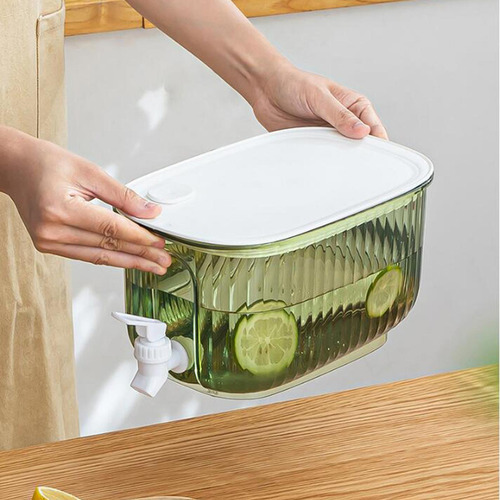 Dispensador De Bebidas 4l Armazenamento Com Com Válvula De