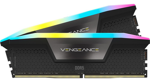 Corsair Vengeance Rgb Ddr5 Ram De 48 Gb (2 X 24 Gb) 7200 Mhz Cl36 Intel Xmp Icue Compatible Con Memoria De Computadora - Negro (cmh48gx5m2b7200c36)