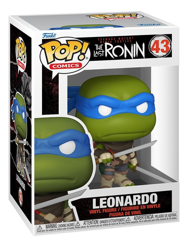 Funko Pop Leonardo 43 The Last Ronin Tmnt Comics