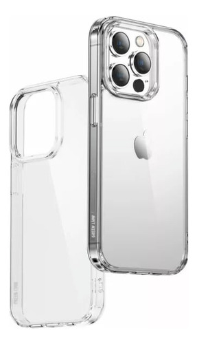 Funda Para Iphone Transparente Antigolpes Reforzada Iph 14 Pro Lisa