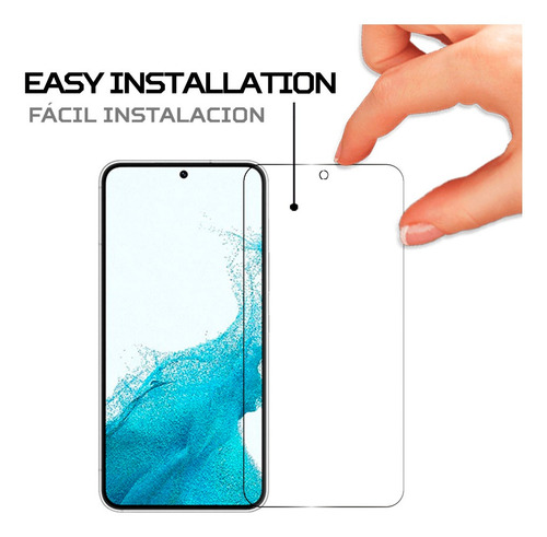 Imagen 3 de 6 de Protector De Pantalla Antishock Para Samsung Galaxy S22 Plus