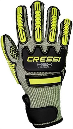 Guantes De Buceo Cressi Dyfiber Conch Xl, Azul