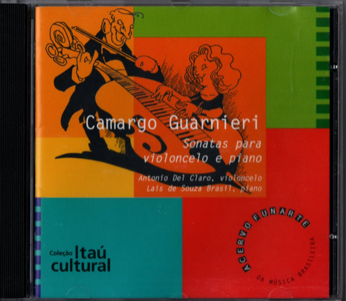 Cd Camargo Guarnieri Sonatas Para Violoncelo E Piano (Usado)
