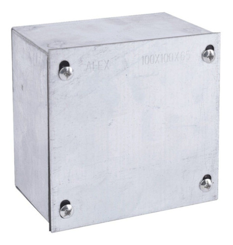 Caja Metalica Galvanizada En Caliente A-11 S/ko 100x100x65mm