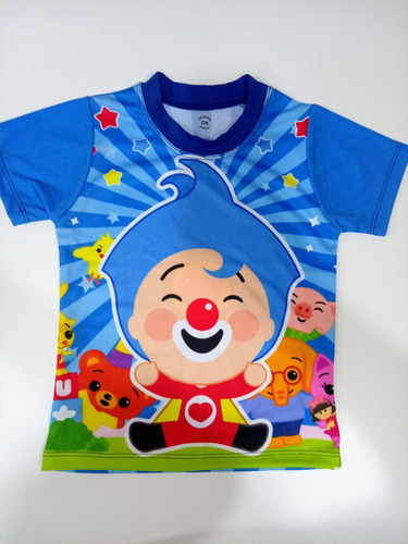 Playera Plim Plim Azul