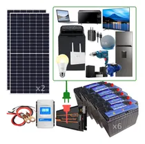 Comprar Kit Solar Autónomo 8640w Iluminación Electrodomésticos A+