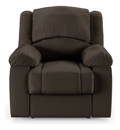Poltrona Do Papai Massageadora Usb Simon Corano Marrom Fosco