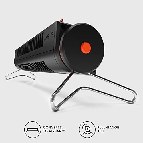 Imagen 4 de 7 de Ventilador De Escritorio Torre Sharper Usb 12 PuLG Negro