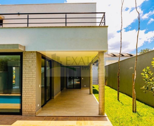Imagem 3 de 15 de Sobrado Em Condomínio, Novo, Com 355m² De Área Construída, 3 Suítes, 4 Vagas. - Em48714