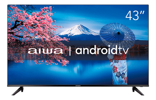 Smart Tv Aiwa 43'' Android Full Hd Borda Ultrafina Wi-fi Hdr