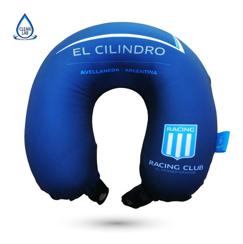Almohada De Viaje Viscoelastica Para Cuello Memory Futbol