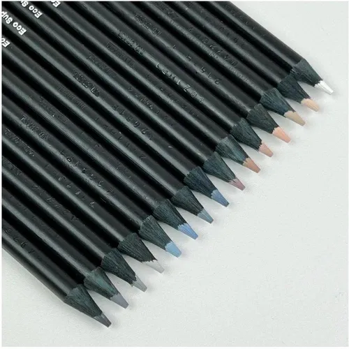 Set De 15 Lapices Faber Castell Ecolapices Supersoft Neutros
