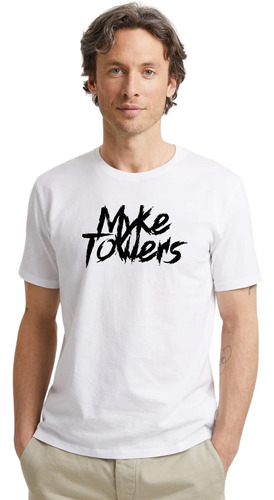  Remera Mike Towers - Algodón - Unisex - Diseño Estampado B