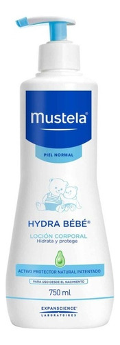 Loción Corporal Mustela Hydra Bebé Para Piel Normal 750 Ml