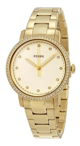 Reloj Fossil Fashion Acero Oro