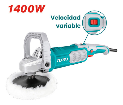 Pulidora Angular 1400w Industrial Total Tp11418018