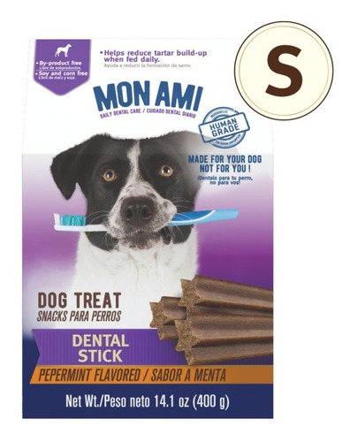 Mon Ami Dental Stick S Human Grade Para Perros 400g