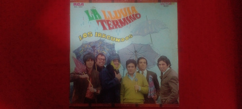 Los Iracundos La Lluvia Termino Vinilo Lp