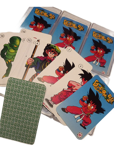 Cartas Dragon Ball Z Naipes Reedicion Caja Acrilica No Cromy