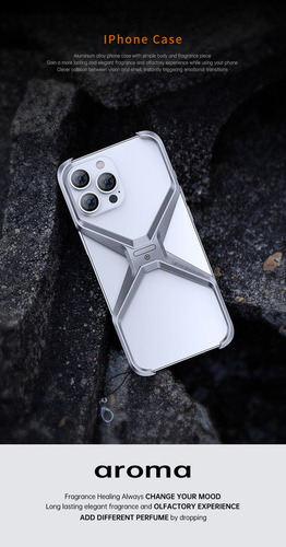 Adequado Para iPhone Series Estrutura De Metal E Capa Sem