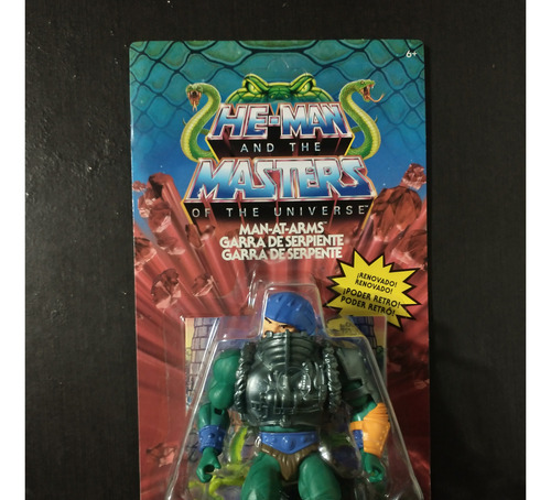 Man At Arms Wave 14 Masters Of The Universe Origins Hkm76 (Usado)