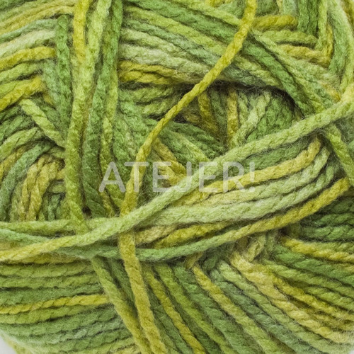 Imagen 4 de 4 de Lana Cisne Rendidora Multicolor X Ovillo De 100 Gramos
