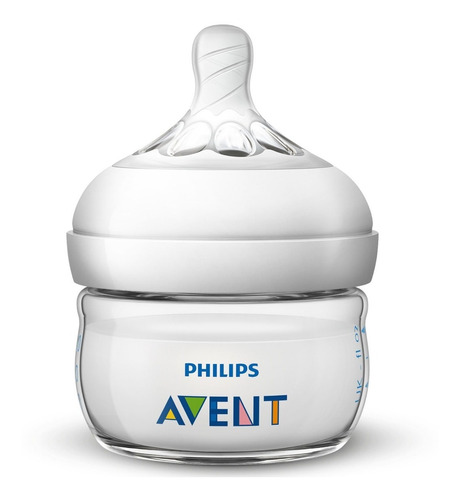 Biberón Avent Natural Traslucido 60ml Scf039/17 Philips