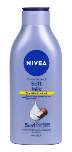 Crema Corporal Soft Milk Nivea 650