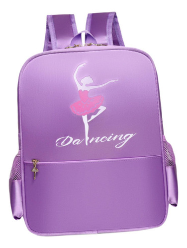 Mochila De Baile De Ballet, Bolsa Ligera De Baile Violeta