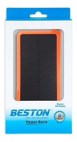 Bateria Externa Solar Power Bank 10000mah 37wh Beston