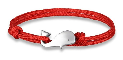 Pulsera Marinero Cuerda De Paracaídas Cola Ballena Amor 