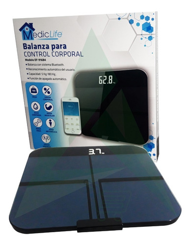 Imagen 1 de 1 de Balanza Personal Baño Peso Corporal