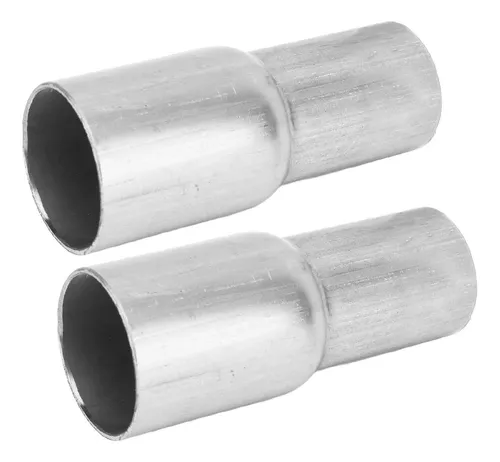 Adaptador Reductor Escape | Tubo Conector 2.5 A 1.75 Pulgadas | Acero Inoxidable 304 | Orificio Sensor