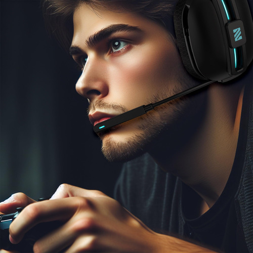 Fone De Ouvido Sem Fio Para Jogos Colusi M600 Para Ps5 Pc Co