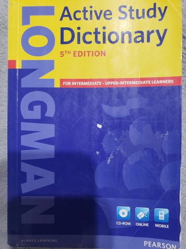 Dictionary Active Study Longman Pearson 5th Edition (Usado)