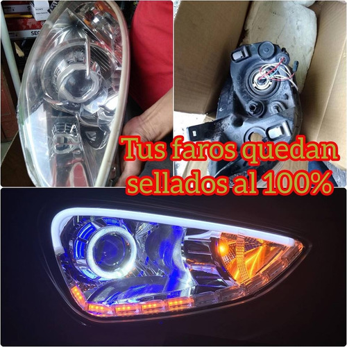 Imagen 7 de 10 de Ojo De Ángel Proyector Con Luz Hid Modelo Espiral